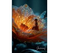 Fairy Blossom Journal: A Magical Writing Notebook with a Glowing Fairy in a Blooming Flower - Glittering, Dreamlike, and Enchanting