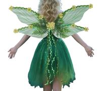Fairy Butterfly Wings, 3d Flower Costume, 32.28x13.39in Compact Dress-Up Accessory, Lightweight Design, Adjustable Straps Costumes, for Women, Kids, Cosplay, Festival, Halloween