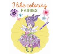Fairy Coloring Book for Kids: Cute & Easy Fairies to Color: Magical Fairy Coloring Pages for Toddlers & Kids Ages 4-8