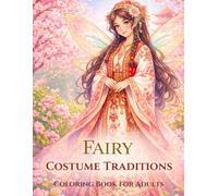 Fairy Costume Traditions: Coloring Book for Adults and Teens with Fairies Inspired by Traditional Costumes Around the World