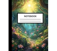 Fairy Cottage Core Notebook: Bright Forest Aesthetic