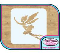 Fairy D Folletto Mylar 190 Stencil Riusabile Aerografia Shabby Chic Muro Vintage