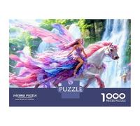 Fairy Falls 1000 Pezzi Puzzle Per Adulti Enchanted Fairy Tale Puzzle Cartone Premium - Anti-stress E Decorazione Murale, Regalo Per Donne, Uomini E Anziani Appassionati 70x50cm/1000pcs