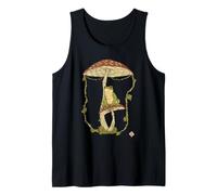 Fairy Frogcore Tee - Toad And Fungi Forest Frog Dream Art Canotta