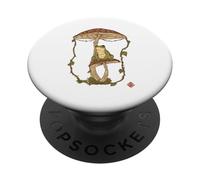Fairy Frogcore Tee - Toad and Fungi Forest Frog Dream Art PopSockets PopGrip Adesivo