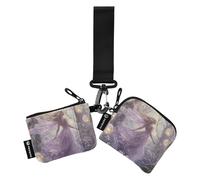 Fairy Game Anime Ragazza Donne Portamonete Custodie per Carte Sottile Piatto Organizer Borsa con Cinturino da Polso per le Signore 2 Pz caso para tarjetas de credito