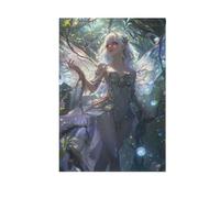 Fairy Game Anime Ragazza primavera bandiere all'aperto Pasqua banner per la decorazione del giardino 28x40 doppia faccia