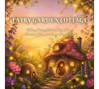 Fairy Garden Cottage: A Cozy Coloring Book of Tiny Fairies, Toadstool Homes and Flower Petal Magic