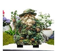 Fairy Garden Stakes - Acrylic Tree Man Fairies, Earth Goddess Stakes, 2D Flower Pot Decoration For Yard Lawn Patio | Outdoor Gardens Accessory Ground Insert, Colorful Fade-Resistant Garden Ornament