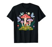 Fairy Garden Toadstool GNOME Moss Cottage Crafting Maker Maglietta