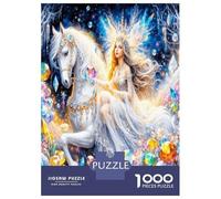 Fairy Gems 1000 Pezzi Puzzle Enchanted Fairy Tale Puzzle Premium Cartone Spesso - Ultra Difficile, Relax E Creatività, Adulti 70x50cm/1000pcs