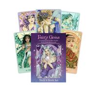 Fairy Gems A Cristallo Oracle Deck & Libro Set US Giochi Sistemi Magico