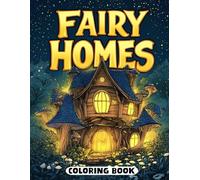 Fairy Homes Coloring Book: Enchanted Retreats for All Ages