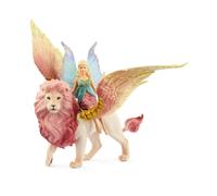 Fairy in Flight on Winged Lion schleich BAYALA with Moveable Parts De