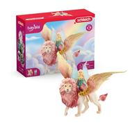 Fairy in Flight on Winged Lion schleich BAYALA with Moveable Parts, Detachable T