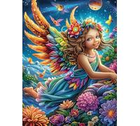 Fairy in Magical Flower Garden Puzzle 300 Pezzi Idea Regalo Compleanno Originale Rompicapo Premium Rilassamento E Divertimento Regalo Per Tutti 300 PCS