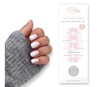 Fairy Nail Pellicola protettiva UV per unghie Babyboomer, pellicola autoadesiva in gel semi-indurita, 20 pezzi per unghie da incollare (baby boomer)
