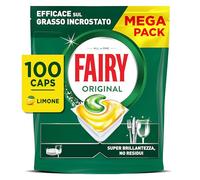 Fairy Original Pastiglie Lavastoviglie Limone, 100 Capsule.