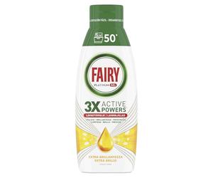 Fairy Platinum Detersivo Lavastoviglie Liquido, Gel Lavastoviglie, 50 Lavaggi, Extra Brillantezza, Profumo Di Limone