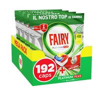 Fairy Platinum Detersivo Pastiglie Lavastoviglie Plus Brillantante 192 Capsule