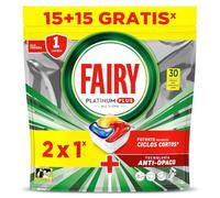 FAIRY PLATINUM PLUS Lemon, lavabile in lavastoviglie, 30 capsule