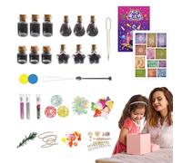 Fairy Potions Kit - Magic Experiment Set di bottiglie giocattolo creative, 18 bottiglie Potion Lab per bambini, kit di artigianato per ragazze, idea regalo per il gioco, feste e