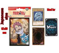 Fairy Tail Bustine Protettive Natsu e Happy 62 x 89 mm Do Not Panic Games