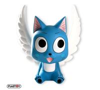 Plastoy Fairy Tail Salvadanaio Happy con ali spiegate - Plastica - 19 cm