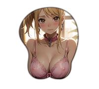 Fairy Tail Lucy Heartfilia 3D - Tappetino per mouse per cartoni animati stereoscopico, tappetino per mouse antiscivolo per PC e computer portatili