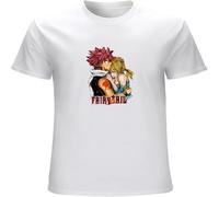 Fairy Tail Men's T Shirt Unisex Tee Clothing White M