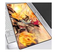 Fairy Tail Tappetino Mouse Gaming, Grande Anime Mouse Pad XXL 900x400mm Confortevole, Lavabile, 3mm Antiscivolo Tappetino Scrivania Supporto per Ufficio Computer, Adatto per computer e PC, H