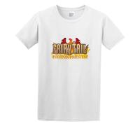Fairy Tail The Phoenix Priestess Inside Interesting Jacket Keep Warm Large Size T-Shirt White 3XL