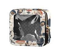 Fairy Tale Cute Fancy Rats Cute Makeup Bag Clear Borse da viaggio per articoli da toeletta Organizzatore di trucco portatile per viaggi