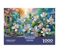 Fairy Tale GardenPremium Jigsaw Puzzles for Adults A 1000-Piece (Advanced) Challenging Educational Brain Game - An Engaging And Thoughtful Gift Idea for Adults And Older Kids Age 12 Years Up to Enjoy