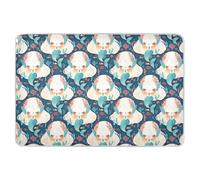 Fairy-Tale Mermaids - Fasciatoio riutilizzabile extra large altamente assorbente, lavabile in lavatrice, per bambini e bambini, 132 x 86,4 cm (lunghezza x larghezza)