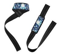 Fairy-tale Mermaids - Polsiere antiscivolo per sollevamento pesi, 66 cm, per sollevamento pesi, bodybuilding, powerlifting, allenamento della forza