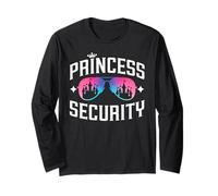 Fairy Tale Princess Security Cool Castle Shades Matching Maglia a Manica