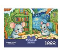 Fairy Tale Proofreader Mouse 1000 Pezzi Puzzle Magic Fantasy Per Adulti E Ragazzi/Bambini Dettagli Nitidi Collection Sfida Mentale Relax 70x50cm/1000pcs