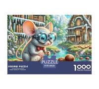 Fairy Tale Proofreader Mouse 1000 Pezzi Puzzle Magic Fantasy Per Adulti E Ragazzi/Bambini Qualità Premium Collection Intrattenimento Creativo Regalo 38x26cm/1000pcs