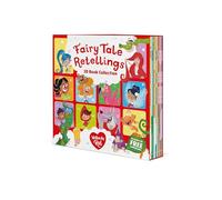 Fairy Tale Retellings By Red: 10 Picture Books Collection Set - Ideal for Kids (Wonky Wolf, Goldieshots, The Ginger Axolotl, Jack and the Baked Beanstalk, Tangerine Sparkle and more)