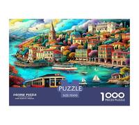 Fairy Tale Town 1000 Pezzi Puzzle Classici Per Adulti E Bambini A Partire Da 12 Anni Giochi Del Cervello Sfida Impossibile - Decorazione Della Casa 70x50cm/1000pcs