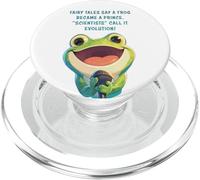 Fairy Tales Say a Frog Became a Prince - Christian Creation PopSockets PopGrip per MagSafe