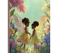 Fairy Themed Writing Journal for Kids: Yellow Dressed Fairies in a Flower Garden Cover | 120-Page Writing Notebook for Kids Ages 5-9 | Perfect for Creative Storytelling, Journaling, and School