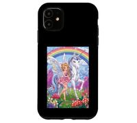 Fairy Unicorn Magic Fantasy Enchanted Mitico Foresta Custodia per iPhone 11