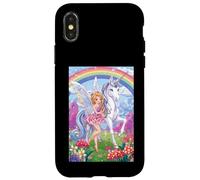 Fairy Unicorn Magic Fantasy Enchanted Mitico Foresta Custodia per iPhone X/XS