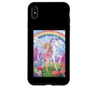 Fairy Unicorn Magic Fantasy Enchanted Mitico Foresta Custodia per iPhone XS Max