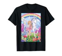Fairy Unicorn Magic Fantasy Enchanted Mitico Foresta Maglietta