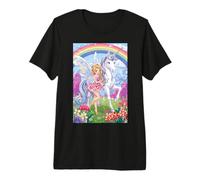 Fairy Unicorn Magic Fantasy Enchanted Mitico Foresta Maglietta Premium