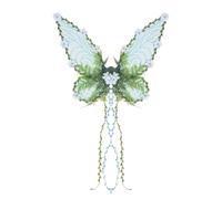 Fairy Wings - 18.9 x 24.8 Inches, Fairy Costume, Lightweight Flexible Frame | Detailed Vine Decoration Stylish Look, Comfortable Wear Secure Fit, Costume Accessories, Angel Wings For Parties