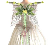 Fairy Wings Adult, Sparkling Costume, 70x48cm/27.56x18.9 Inches Lightweight Glitter Accessory for Halloween, Pride, Christmas, Garden Parties, Cosplay, Stage Makeup, Holiday Events